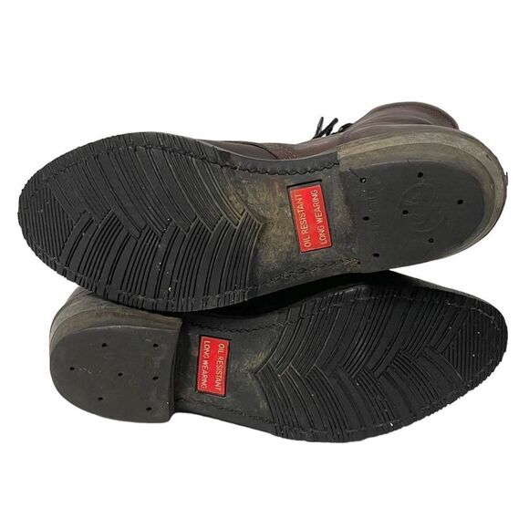 DOUBLE-H Vintage Women's 8" Lacer Briar Pitstop Leather Western Work Boo… - Picture 10 of 12